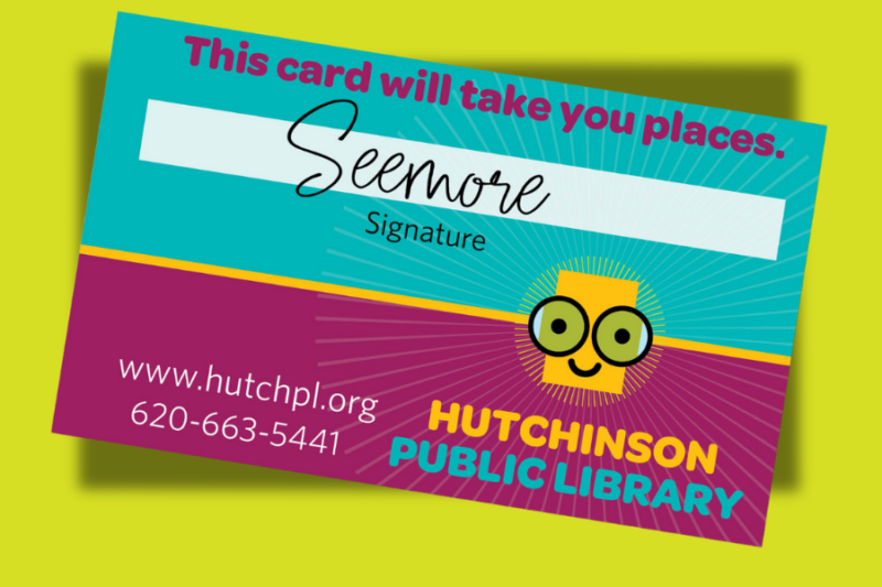 My Library Card Hutchinson Public Library